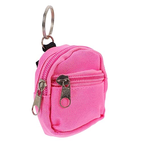 KOMBIUDA 1 STK Puppenhaus-Schultasche Miniatur Mini-beutelverschließer Puppenessen Puppenspielzeug Mini- Babypuppentasche Bausatz Wickeltasche Kleiner Rucksack Rosa Segeltuch KOMBIUDA 1 STK Puppenhaus-Schultasche Miniatur Mini-beutelverschließer Puppenessen Puppenspielzeug Mini- Babypuppentasche Bausatz Wickeltasche Kleiner Rucksack Rosa Segeltuch von KOMBIUDA