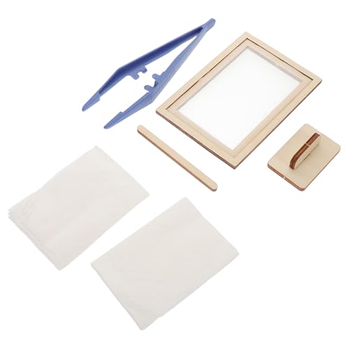 KOMBIUDA 1 Sätze Antike Papierherstellung Handwerkspapier Bildungswissenschaft basteln aus Papier Papierhandwerk zusammenstellen Bastelset aus Papier DIY-Papierset Plastik KOMBIUDA 1 Sätze Antike Papierherstellung Handwerkspapier Bildungswissenschaft basteln aus Papier Papierhandwerk zusammenstellen Bastelset aus Papier DIY-Papierset Plastik von KOMBIUDA