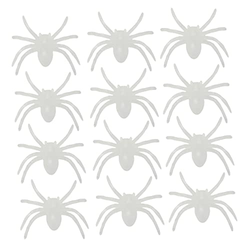 KOMBIUDA Dunkeln Leuchtende Spinne Halloween Deko 12 Stück Simulierte Spinnen Tageslicht Absorbierend Nachtleuchtend KOMBIUDA Dunkeln Leuchtende Spinne Halloween Deko 12 Stück Simulierte Spinnen Tageslicht Absorbierend Nachtleuchtend von KOMBIUDA