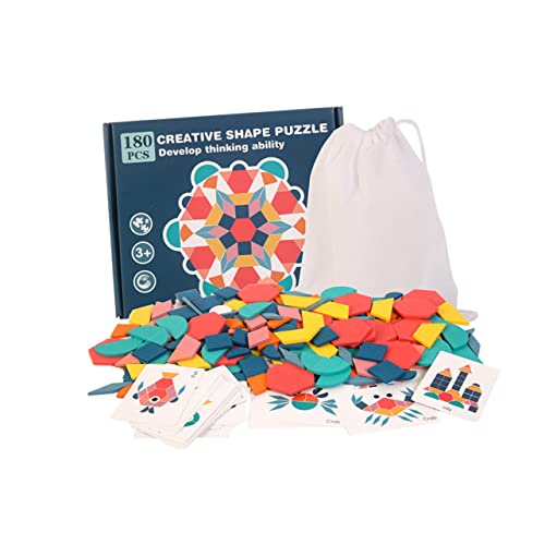 KOMBIUDA 1 Satz 180 Stück Puzzle Lernen bausteine Bildungsspielzeug rätselbuch laubsägen für Toys Rätsel zum frühen Lernen rätsel Papier Colorful KOMBIUDA 1 Satz 180 Stück Puzzle Lernen bausteine Bildungsspielzeug rätselbuch laubsägen für Toys Rätsel zum frühen Lernen rätsel Papier Colorful von KOMBIUDA