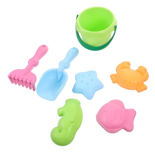 KOMBIUDA 1 Satz 7 Stück Strandspielzeug Sandspielzeug Aus Sandform Sandeimer KOMBIUDA 1 Satz 7 Stück Strandspielzeug Sandspielzeug Aus Sandform Sandeimer von KOMBIUDA