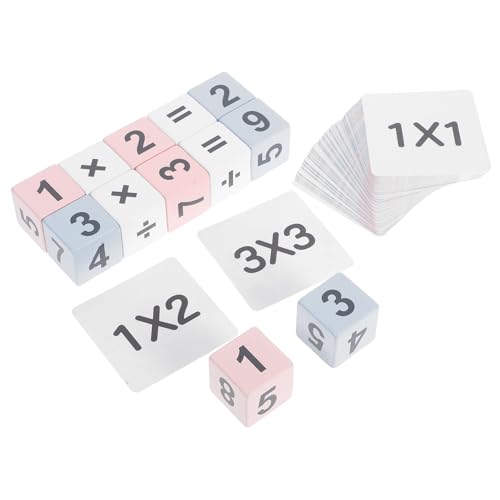 KOMBIUDA 1 Satz Algorithmus Bausteine Multiplikationsbrett Coole Mathespiele Multiplikationstools Für Klassenzimmer Müssen Haben Zusatzpraxis Lernspiele Hölzerne Bildungsspiele Holz von KOMBIUDA