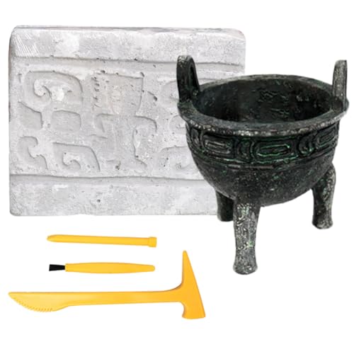 KOMBIUDA 1 Satz Archäologisches Aus Bronze Bildungsspielzeug Ausgrabungsspielzeug Aus Bronze Graben Grabspielzeug Für Grabspielzeug Aus Bronze Kupfer von KOMBIUDA