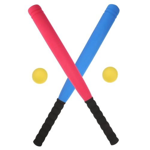 KOMBIUDA 1 Satz Baseballschläger Aus Schwamm Baseballschlag-übungsschläger Kleinkindspielzeug Baseballs Aus Schaumstoff Fledermäuse Bausatz Rot Verdicktes PVC-Rohr KOMBIUDA 1 Satz Baseballschläger Aus Schwamm Baseballschlag-übungsschläger Kleinkindspielzeug Baseballs Aus Schaumstoff Fledermäuse Bausatz Rot Verdicktes PVC-Rohr von KOMBIUDA