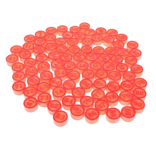 KOMBIUDA Bingo Spiel Stücke Schachbrett Ersatz Spiele Anzahl Design Sicher Kunststoff Material KOMBIUDA Bingo Spiel Stücke Schachbrett Ersatz Spiele Anzahl Design Sicher Kunststoff Material von KOMBIUDA