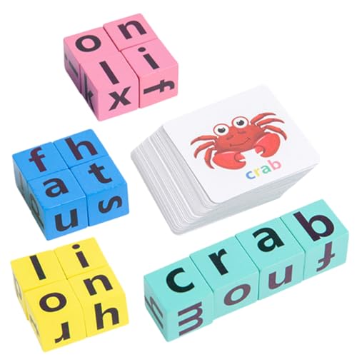 KOMBIUDA 1 Satz Buchstabenspielzeug aus Holz interaktives kinderspielzeuge wortspiele Toys Buchstabenblock Lernen Lernspielzeug für das englische Alphabet KOMBIUDA 1 Satz Buchstabenspielzeug aus Holz interaktives kinderspielzeuge wortspiele Toys Buchstabenblock Lernen Lernspielzeug für das englische Alphabet von KOMBIUDA