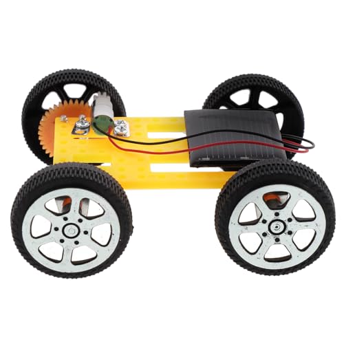 KOMBIUDA 1 Satz DIY-Montagespielzeug solar Auto solar Technologie für Bausatz zappeln Wissenschaftliche Experimente Experimentierausrüstung für Solarautos Plastik Yellow KOMBIUDA 1 Satz DIY-Montagespielzeug solar Auto solar Technologie für Bausatz zappeln Wissenschaftliche Experimente Experimentierausrüstung für Solarautos Plastik Yellow von KOMBIUDA