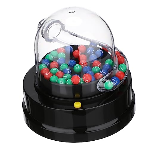 KOMBIUDA 1satz Elektrische Lotto Maschine Für Mini Spiele Spaßige Tischspielzeug Für Partys Farbige Glückszahlen Ohne Batterie Für Familienunterhaltung von KOMBIUDA