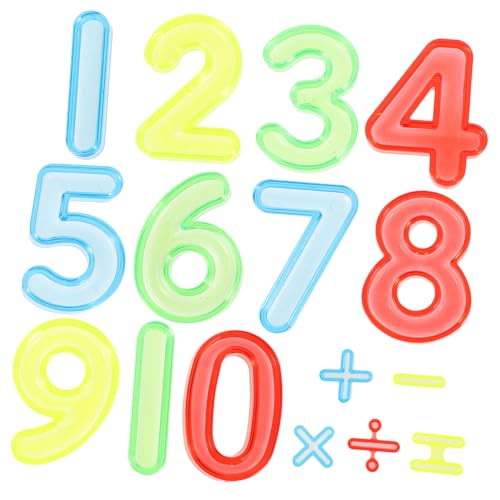 KOMBIUDA 1 Satz Digitale Lehrmittel Alphabet- Anzahl Anleihen Zahlenstrahl Zum Zählen Von Perlen Bildungsspielzeug Peg-brettspiel Kleinkindspiele Colorful Plastik von KOMBIUDA