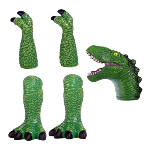 KOMBIUDA Dehnbare Dinosaurier-fingerpuppe Aus Vinyl 1er-Set Für Partyspiele Für Jungen Und Mädchen Weihnachten Und Lernspaß von KOMBIUDA