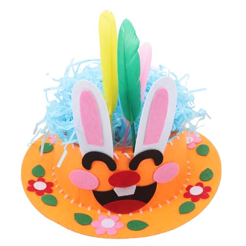 KOMBIUDA 1 Satz Diy Ostern Bonnet Kit für Handgemachte Bastelmaterialien für Jungen und Mädchen Kreative Hutfertigung für Ostern Niedlicher Dekorationen und Zubehör KOMBIUDA 1 Satz Diy Ostern Bonnet Kit für Handgemachte Bastelmaterialien für Jungen und Mädchen Kreative Hutfertigung für Ostern Niedlicher Dekorationen und Zubehör von KOMBIUDA