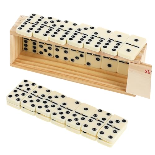 KOMBIUDA 1 Satz Domino Domino-brettspiele Reise-dominosteine Tischspiele Für Erwachsene Tabletop-Spiele Brettspiele Für Den Familienabend Dominosteine Domino-Block Domino-bausteine KOMBIUDA 1 Satz Domino Domino-brettspiele Reise-dominosteine Tischspiele Für Erwachsene Tabletop-Spiele Brettspiele Für Den Familienabend Dominosteine Domino-Block Domino-bausteine von KOMBIUDA