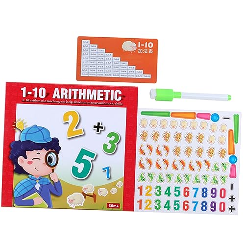 KOMBIUDA 1 Satz Faltbares Mathematikspielzeug für Holzspielzeug Arithmetischen Fähigkeiten und Logischen Denkens Grundschüler und Sicher Scharfe Kanten KOMBIUDA 1 Satz Faltbares Mathematikspielzeug für Holzspielzeug Arithmetischen Fähigkeiten und Logischen Denkens Grundschüler und Sicher Scharfe Kanten von KOMBIUDA