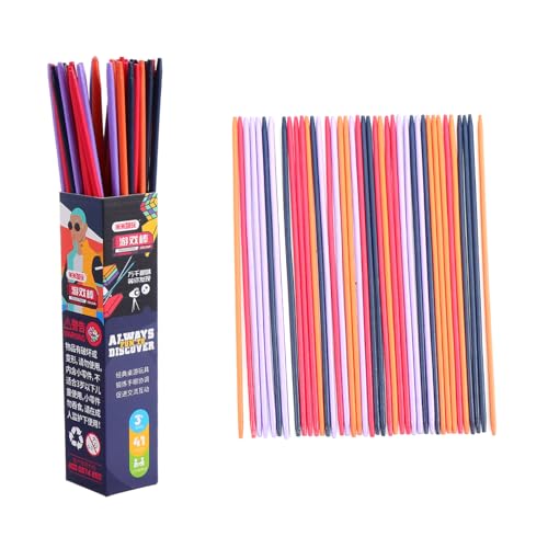 KOMBIUDA 1 Satz Farbspielstock geschicklichkeitsspiele für gedultsspielzeug für Interaktives für mehrere Personen pädagogisches Stöckespiel hölzern Colorful KOMBIUDA 1 Satz Farbspielstock geschicklichkeitsspiele für gedultsspielzeug für Interaktives für mehrere Personen pädagogisches Stöckespiel hölzern Colorful von KOMBIUDA