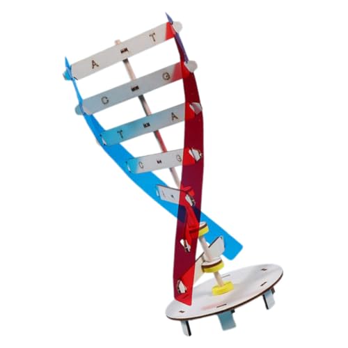 KOMBIUDA 1 Satz Genmodell lernspielzeug Science Toys - Genetisches Lernspielzeug - Doppelhelix DIY Doppelhelix-Modell Unterrichtshilfen für den Unterricht Holz Colorful KOMBIUDA 1 Satz Genmodell lernspielzeug Science Toys - Genetisches Lernspielzeug - Doppelhelix DIY Doppelhelix-Modell Unterrichtshilfen für den Unterricht Holz Colorful von KOMBIUDA