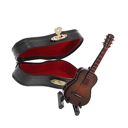 KOMBIUDA 1 Satz Gitarrenmodell Miniaturdekoration Instrumente E-Gitarre für mehrere Bausatz Klassische Gitarre Classical Guitar Miniatur Gitarre Mini-Gitarre Plastik Coffee KOMBIUDA 1 Satz Gitarrenmodell Miniaturdekoration Instrumente E-Gitarre für mehrere Bausatz Klassische Gitarre Classical Guitar Miniatur Gitarre Mini-Gitarre Plastik Coffee von KOMBIUDA