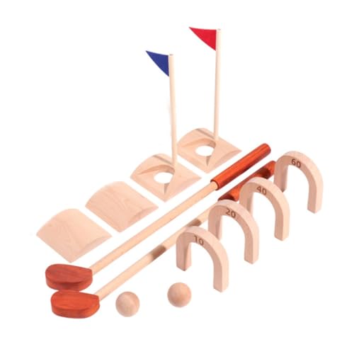 KOMBIUDA 1 Satz Golfspielzeug Outdoor draußen Sport Outdoor Toys Kid Toys Golfspiel Interaktives für hölzern KOMBIUDA 1 Satz Golfspielzeug Outdoor draußen Sport Outdoor Toys Kid Toys Golfspiel Interaktives für hölzern von KOMBIUDA