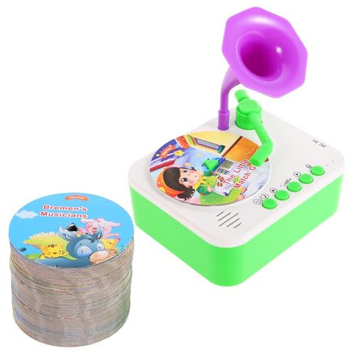 KOMBIUDA 1 Satz Grammophon Musikspielzeug Musikalisches Sensorisches Plattenspieler Abs KOMBIUDA 1 Satz Grammophon Musikspielzeug Musikalisches Sensorisches Plattenspieler Abs von KOMBIUDA