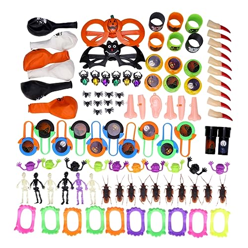 KOMBIUDA 1 Satz Halloween- Lustige Halloween-Brille Halloween-Cosplay-zubehör Halloween-streich-Sachen Elastisches Skelettspielzeug Streichspielzeug Aus Kunststoff Plastik KOMBIUDA 1 Satz Halloween- Lustige Halloween-Brille Halloween-Cosplay-zubehör Halloween-streich-Sachen Elastisches Skelettspielzeug Streichspielzeug Aus Kunststoff Plastik von KOMBIUDA
