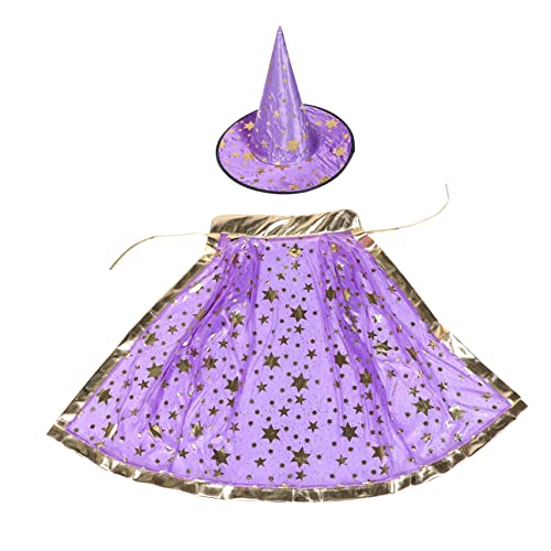 KOMBIUDA 1 Satz Halloween-umhang Kinderhüte Reversibel Tier Kap Kostüm Zaubererumhang Für Umhänge Für Junge Verdicktes Satingewebebronzieren Violett KOMBIUDA 1 Satz Halloween-umhang Kinderhüte Reversibel Tier Kap Kostüm Zaubererumhang Für Umhänge Für Junge Verdicktes Satingewebebronzieren Violett von KOMBIUDA