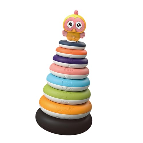KOMBIUDA Regenbogen Holzspielzeug Montessori Kinderspielzeug Bausteinspielzeug Lernspielzeug Kinderspielzeug von KOMBIUDA