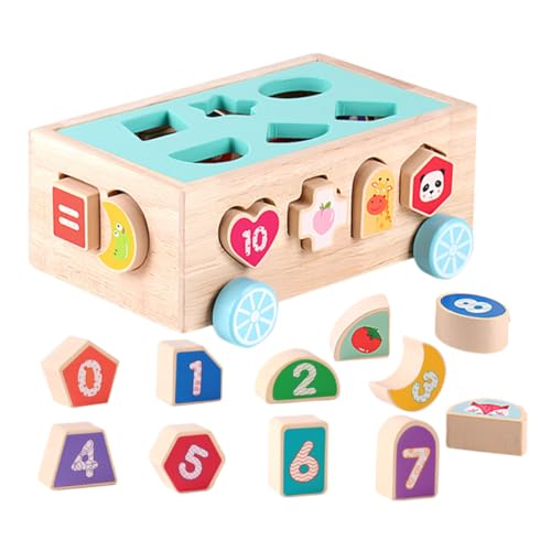 KOMBIUDA 1 Satz Klassifizierung Von Bausteinspielzeugen Interessanter Formsortierer Kinderspielzeug Busblock Lustiges Sensorisches Formsortierer Aus Holz Buche KOMBIUDA 1 Satz Klassifizierung Von Bausteinspielzeugen Interessanter Formsortierer Kinderspielzeug Busblock Lustiges Sensorisches Formsortierer Aus Holz Buche von KOMBIUDA