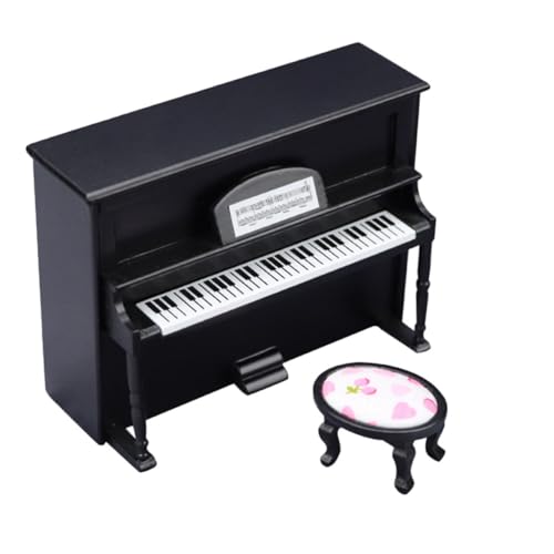 KOMBIUDA Miniatur Klavier Modell Holz Mini Klavier Deko Handwerk Spielzeug Für Mini Haus Zimmer Einrichtung KOMBIUDA Miniatur Klavier Modell Holz Mini Klavier Deko Handwerk Spielzeug Für Mini Haus Zimmer Einrichtung von KOMBIUDA
