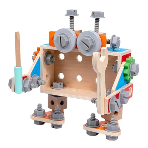 KOMBIUDA 1 Satz Kreatives Werkzeugset für Teiliges Tool Set für Rollenspiele Fördert Kreativität und Handwerkliche Fähigkeiten für Jungen Jahren von KOMBIUDA