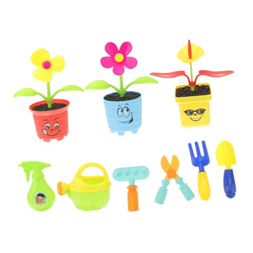 KOMBIUDA 1 Satz Künstliches Blumenpflanzspielzeug Gartenpflanzwerkzeug-Set Kinderspielzeug von KOMBIUDA