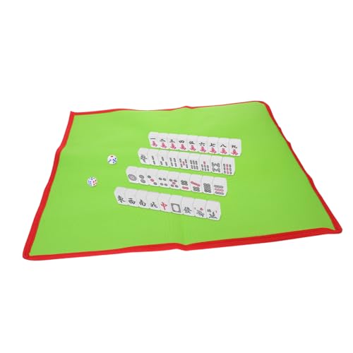 KOMBIUDA Miniatur Chinesisches Mahjong Spiel Set Mit Lagerungsfall Tragbares Mahjong Spielzeug Für Camping Und Reisen von KOMBIUDA