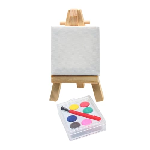 KOMBIUDA 1 Satz Malrahmen Teiliges Mini Kunstzubehör Staffelei und Malbrett für Deko und Fotografie für Puppenhäuser und Miniaturzimmer KOMBIUDA 1 Satz Malrahmen Teiliges Mini Kunstzubehör Staffelei und Malbrett für Deko und Fotografie für Puppenhäuser und Miniaturzimmer von KOMBIUDA