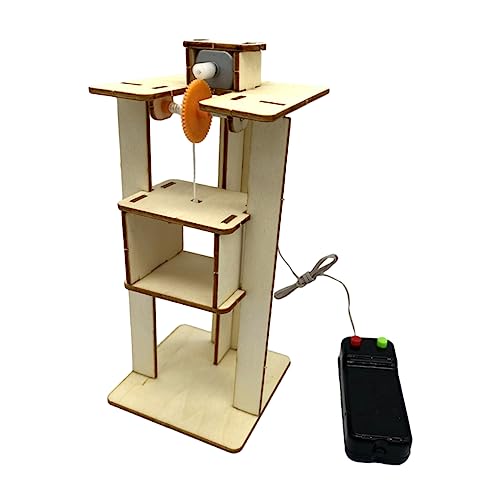 KOMBIUDA DIY-aufzugspielzeug Holz Kinderspielzeug Aufzug Satz Pädagogisches Modell Lernen Zusammenbauen Lustig Verformungsbeständig KOMBIUDA DIY-aufzugspielzeug Holz Kinderspielzeug Aufzug Satz Pädagogisches Modell Lernen Zusammenbauen Lustig Verformungsbeständig von KOMBIUDA