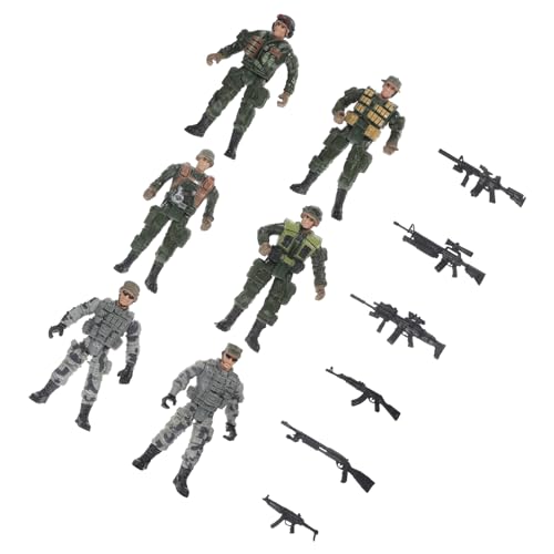 KOMBIUDA 1 Satz Militärsoldatenmodell Figuren Armee- Ideas Model Soldier Miniaturmenschen Figuren für kleines Soldatenmodell Minifigur Plastik KOMBIUDA 1 Satz Militärsoldatenmodell Figuren Armee- Ideas Model Soldier Miniaturmenschen Figuren für kleines Soldatenmodell Minifigur Plastik von KOMBIUDA