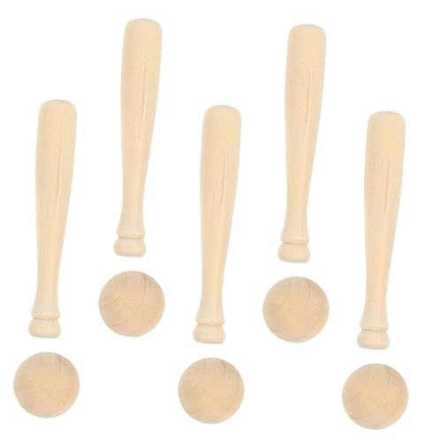 KOMBIUDA 1 Satz Mini-Baseball- bastel Set für für Toys for holzspielzeug gieskanne kinderspielzeug DIY Fledermaus Desktop - hölzern KOMBIUDA 1 Satz Mini-Baseball- bastel Set für für Toys for holzspielzeug gieskanne kinderspielzeug DIY Fledermaus Desktop - hölzern von KOMBIUDA
