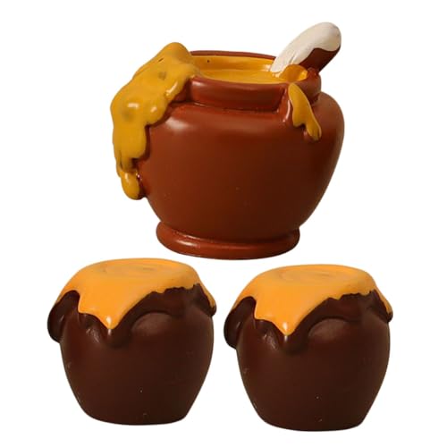 KOMBIUDA 1 Satz Mini Honey Jar Mini-honigtopf Puppenhaus Essen Honig Partyzubehör Puppenhaus-lebensmitteldose Dekorationszubehör Für Puppenhäuser Mikro-landschaftsglas Harz KOMBIUDA 1 Satz Mini Honey Jar Mini-honigtopf Puppenhaus Essen Honig Partyzubehör Puppenhaus-lebensmitteldose Dekorationszubehör Für Puppenhäuser Mikro-landschaftsglas Harz von KOMBIUDA
