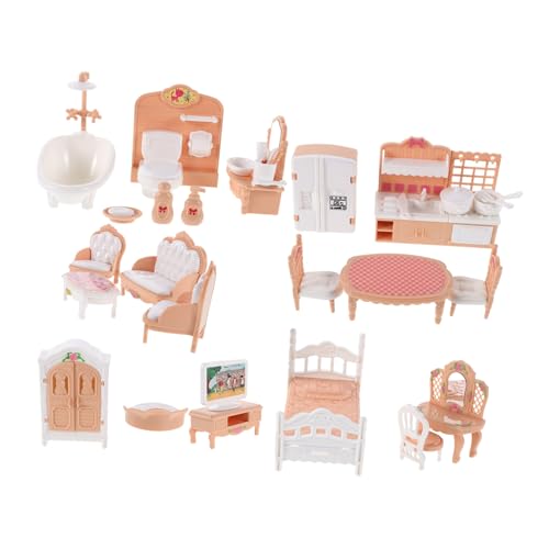 KOMBIUDA Miniaturmöbel Satz Für Puppenhaus Realistische Mini-möbel Kinderzimmer Zubehör Kleine Hausmöbel Mini Puppenhaus Dekoration KOMBIUDA Miniaturmöbel Satz Für Puppenhaus Realistische Mini-möbel Kinderzimmer Zubehör Kleine Hausmöbel Mini Puppenhaus Dekoration von KOMBIUDA