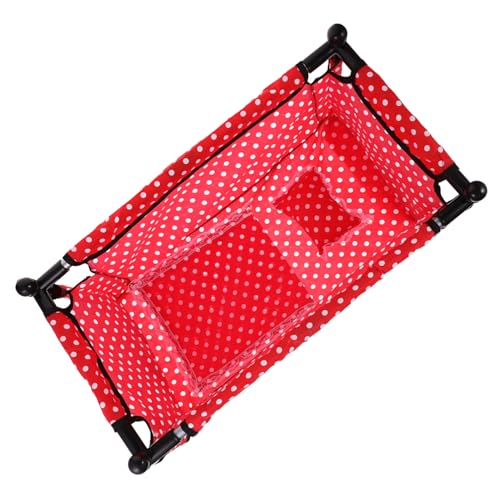 KOMBIUDA 1 Satz Mini -krippe Winzige Hausmöbel Mini House Accessory Mini-hausbett-bastelarbeiten Mini-hausversorgung Puppenbetten Basteln Mit Puppenkrippen Krippe Miniatur Rot Plastik KOMBIUDA 1 Satz Mini -krippe Winzige Hausmöbel Mini House Accessory Mini-hausbett-bastelarbeiten Mini-hausversorgung Puppenbetten Basteln Mit Puppenkrippen Krippe Miniatur Rot Plastik von KOMBIUDA
