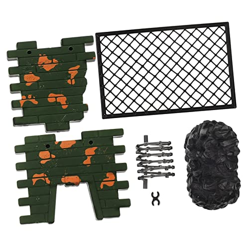 KOMBIUDA 1 Satz Mini-militärzubehör Mini- Kinderspielzeug Szene Soldaten Figuren Zubehör-kit Gewalt Requisite Zum Thema Verbarrikadieren Militärspielzeug Plastik KOMBIUDA 1 Satz Mini-militärzubehör Mini- Kinderspielzeug Szene Soldaten Figuren Zubehör-kit Gewalt Requisite Zum Thema Verbarrikadieren Militärspielzeug Plastik von KOMBIUDA