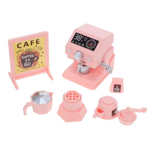 KOMBIUDA 1 Satz Miniatur Kaffeemaschine für Realistische Küchengeräte für Rollenspiele Fördert Kreativität und Motorik Langlebig und Detailreich Gestaltet KOMBIUDA 1 Satz Miniatur Kaffeemaschine für Realistische Küchengeräte für Rollenspiele Fördert Kreativität und Motorik Langlebig und Detailreich Gestaltet von KOMBIUDA