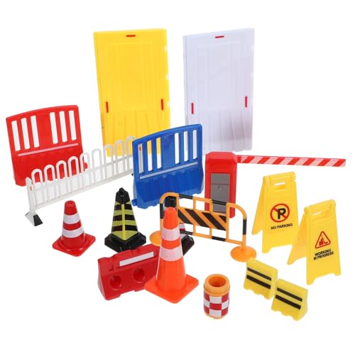 KOMBIUDA 1 Satz Miniatur-Verkehrssperre sensorisches für Straße interaktives verkehrserziehung Mini-Verkehrsschild- Hilfsmittel für den Schulunterricht Plastik KOMBIUDA 1 Satz Miniatur-Verkehrssperre sensorisches für Straße interaktives verkehrserziehung Mini-Verkehrsschild- Hilfsmittel für den Schulunterricht Plastik von KOMBIUDA