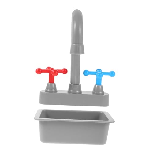 KOMBIUDA 1 Satz Miniatur Wasserhahn und Spüle Spielzeugset für Realistische Küchenspielzeuge Sauberkeit und Wasserersparnis für Rollenspiele und Kreative KOMBIUDA 1 Satz Miniatur Wasserhahn und Spüle Spielzeugset für Realistische Küchenspielzeuge Sauberkeit und Wasserersparnis für Rollenspiele und Kreative von KOMBIUDA
