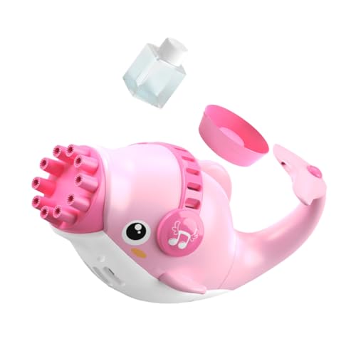KOMBIUDA 1 Satz Musikblasenmaschine Outdoor draußen Strand outdoorspielzeug Toys elektrischer Seifenblasenhersteller Outdoor- Rosa KOMBIUDA 1 Satz Musikblasenmaschine Outdoor draußen Strand outdoorspielzeug Toys elektrischer Seifenblasenhersteller Outdoor- Rosa von KOMBIUDA