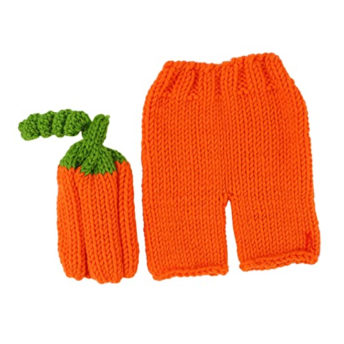 KOMBIUDA 1 Satz Neugeborenen Sweater Set Kleidung für neugeborene Jungen Neugeborenes Outfits häkeln Babykleidung Kostüm für süße Babykostüme Winterkleidung für Neugeborene Orange KOMBIUDA 1 Satz Neugeborenen Sweater Set Kleidung für neugeborene Jungen Neugeborenes Outfits häkeln Babykleidung Kostüm für süße Babykostüme Winterkleidung für Neugeborene Orange von KOMBIUDA