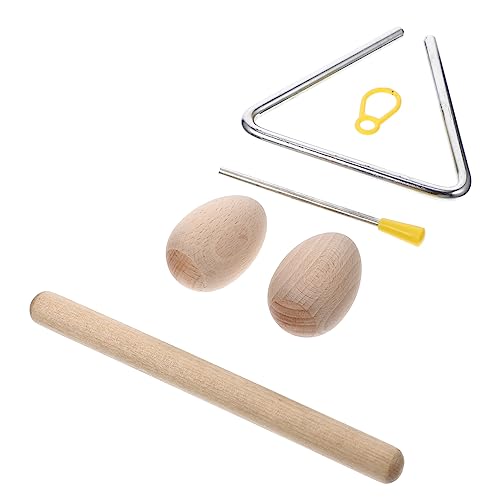 KOMBIUDA 1 Satz Orff-Instrument Stürmer Dreieck Schlagzeug musikinstrumente Musical Instruments Musikinstrument Schlaginstrumente für Erwachsene Marakas für Erwachsene Metall KOMBIUDA 1 Satz Orff-Instrument Stürmer Dreieck Schlagzeug musikinstrumente Musical Instruments Musikinstrument Schlaginstrumente für Erwachsene Marakas für Erwachsene Metall von KOMBIUDA