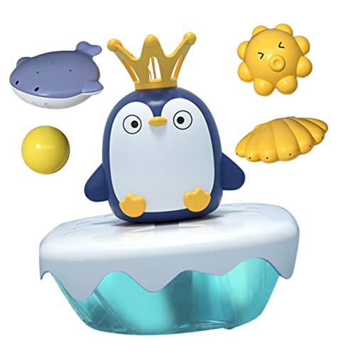KOMBIUDA Pinguin-badespielzeug Satz Mit Sprühwasserfunktion Cartoon-Dinosaurier-wasserspielzeug Für Kinderbadewanne Und Schwimmbecken KOMBIUDA Pinguin-badespielzeug Satz Mit Sprühwasserfunktion Cartoon-Dinosaurier-wasserspielzeug Für Kinderbadewanne Und Schwimmbecken von KOMBIUDA