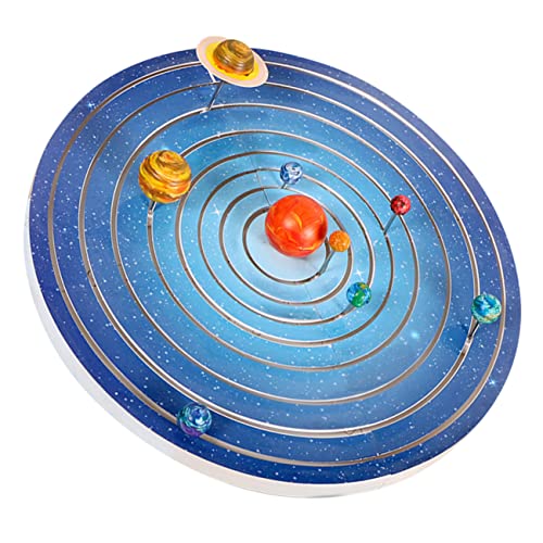 KOMBIUDA 1 Satz Planeten-Färbespielzeug Arts and Crafts for für Toys Planeten System Raumprojektor Jungs Kinderplanetenmodell Planeten Modelle Plastik Weiß von KOMBIUDA