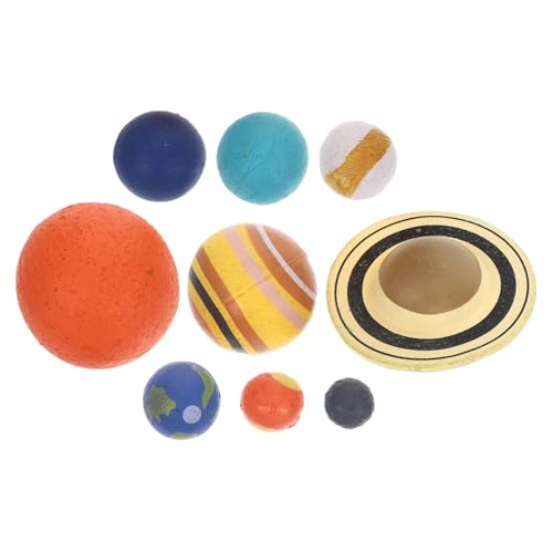 KOMBIUDA 1 Satz Planetenmodell für kinderspielzeug Cartoon-Planeten- weinachtsgeschenk Kleinkind Figur des Sonnensystems Planetenfigur Abs KOMBIUDA 1 Satz Planetenmodell für kinderspielzeug Cartoon-Planeten- weinachtsgeschenk Kleinkind Figur des Sonnensystems Planetenfigur Abs von KOMBIUDA