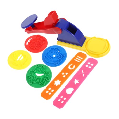 KOMBIUDA 1 Satz Plasticine Stempel aus Modelliermasse Keksformen Kekse Formen Tonwerkzeuge für Formen für Ton Keksformpresse Modelliermasse-Kit basteln aus ton Plastik von KOMBIUDA