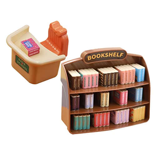 KOMBIUDA 1 Satz Puppenhaus Bücherregal für kinderspielzeug verkleidungsaccessoires DIY Miniaturhaus Dekoratives winziges Buchregal Miniaturspielzeug Plastik KOMBIUDA 1 Satz Puppenhaus Bücherregal für kinderspielzeug verkleidungsaccessoires DIY Miniaturhaus Dekoratives winziges Buchregal Miniaturspielzeug Plastik von KOMBIUDA