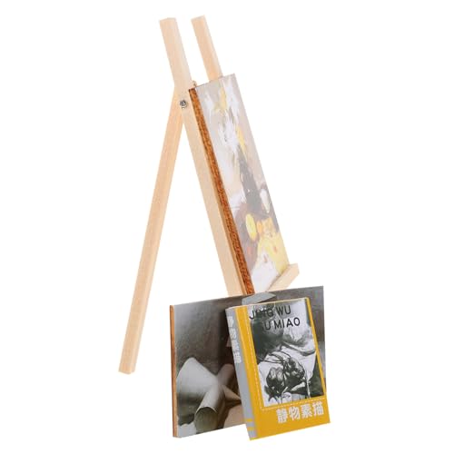 KOMBIUDA 1satz Miniatur Malerei Zubehör Mit Holz-Easel Für Puppenhaus Dekoration Für Kreative Häuser Und Realistische Szenerien Puppen-zubehör KOMBIUDA 1satz Miniatur Malerei Zubehör Mit Holz-Easel Für Puppenhaus Dekoration Für Kreative Häuser Und Realistische Szenerien Puppen-zubehör von KOMBIUDA